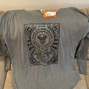 Harley-Davidson Long Sleeve With Rhinestones
